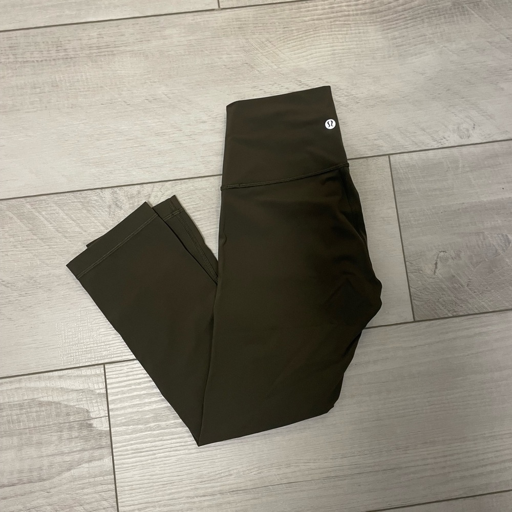 Green lulu leggings